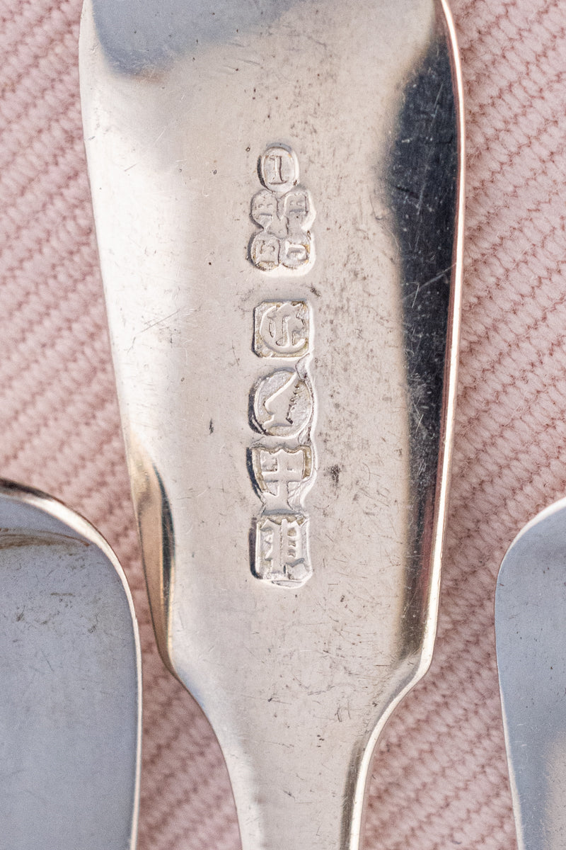 Vintage English Silverplate & Gilded Egg Spoon - Image 10