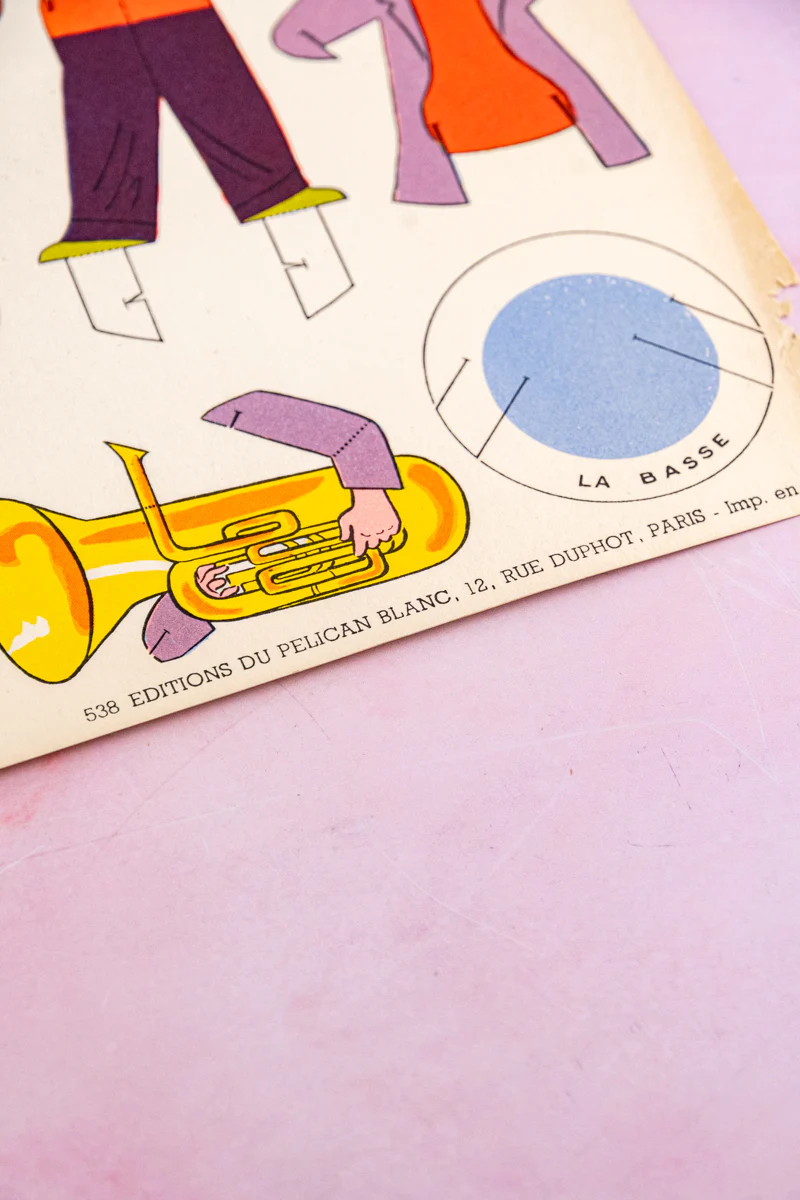 Vintage French Paper Doll Kit - Image 4