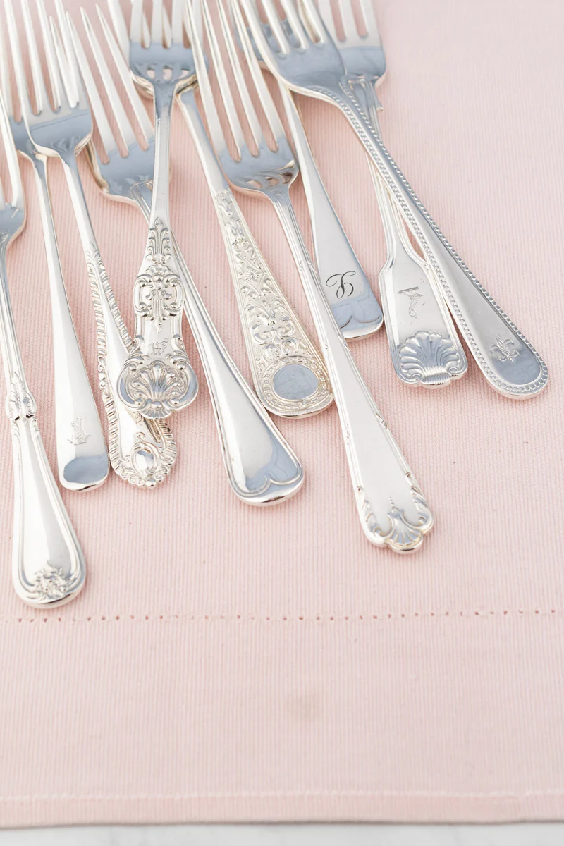 Vintage Silverplate Hotel Flatware - Salad / Dessert Fork - Image 5