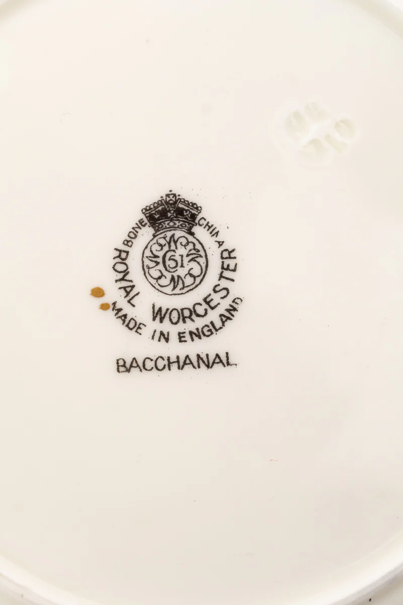 Vintage Royal Worcester Side Plates - Set of 6 - Image 5