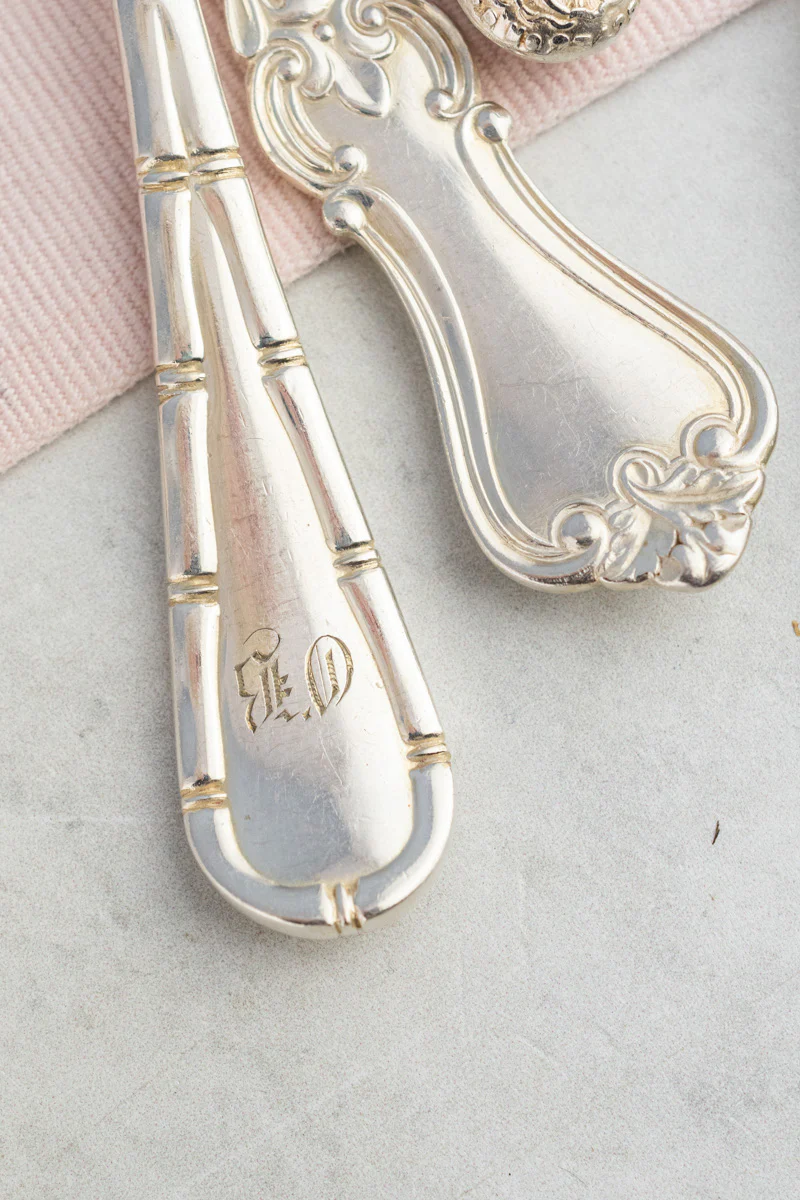 Vintage Silverplate Hotel Flatware - Fish Fork & Knife Pair - Image 11