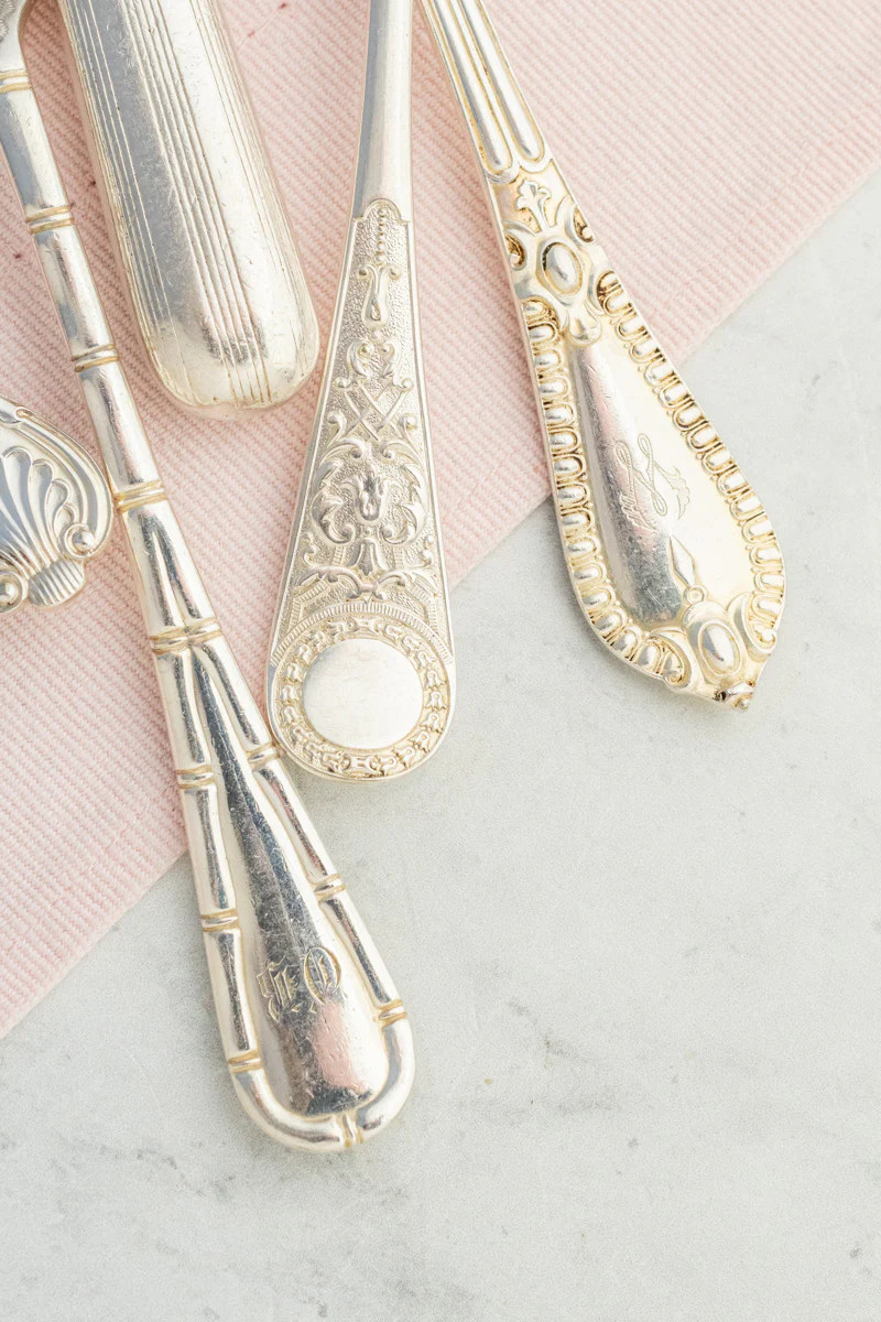 Vintage Silverplate Hotel Flatware - Fish Fork & Knife Pair - Image 18