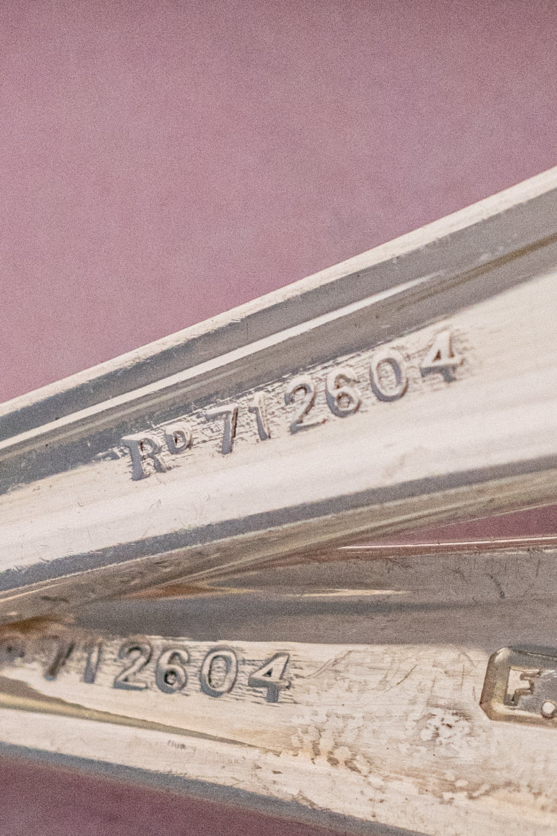Vintage Silverplate Pastry Fork Set of 6 - Image 7