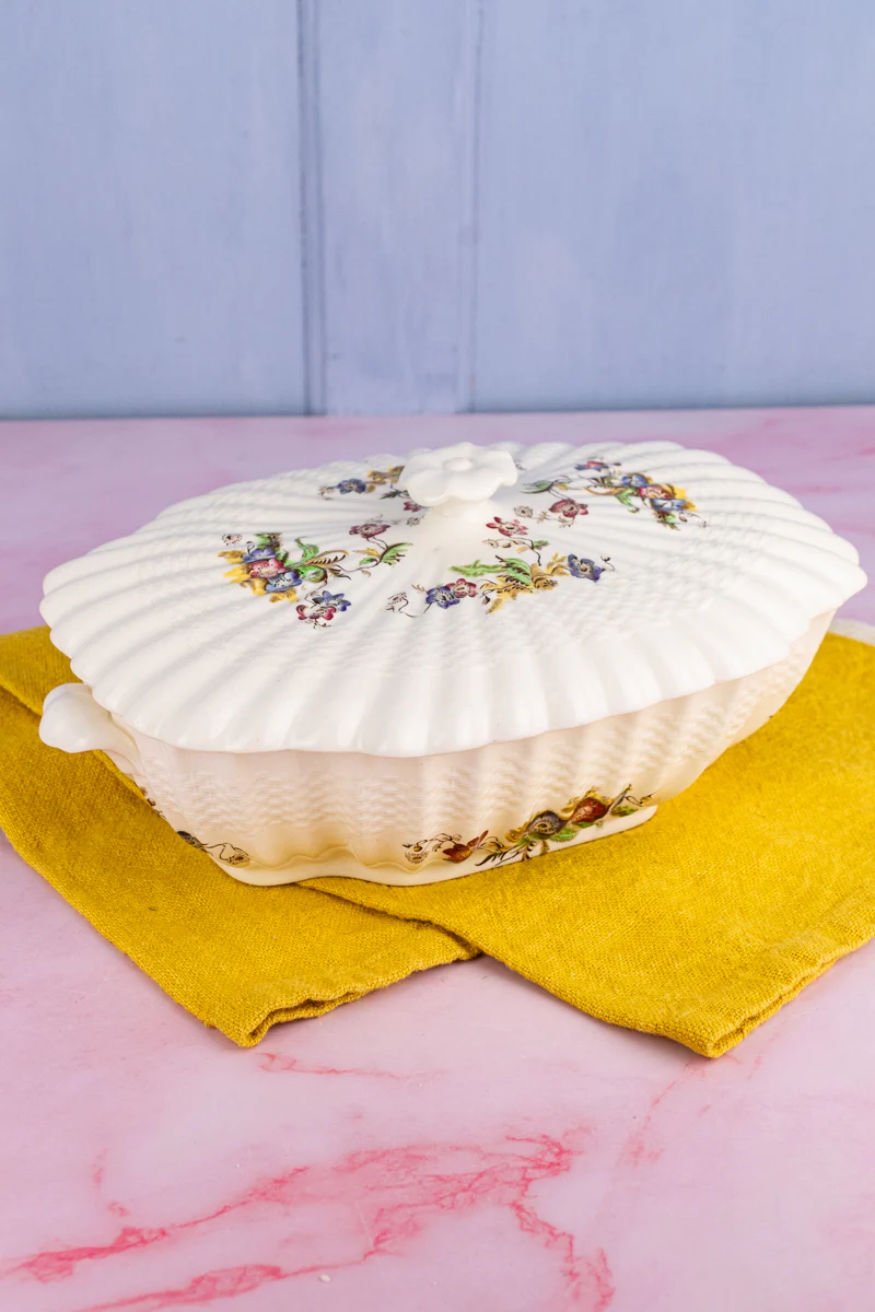 Vintage Spode Covered Dish - Image 3