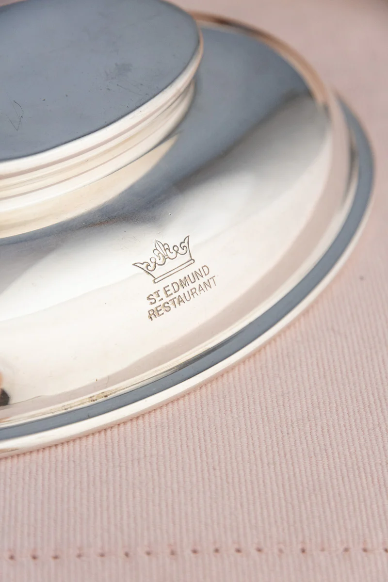 Vintage St. Edmund Restaurant Covered Silverplate Dish - Image 6