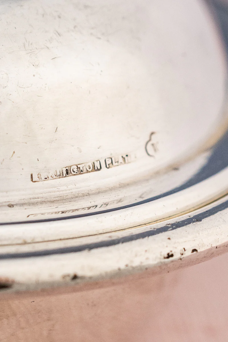 Vintage St. Edmund Restaurant Covered Silverplate Dish - Image 7