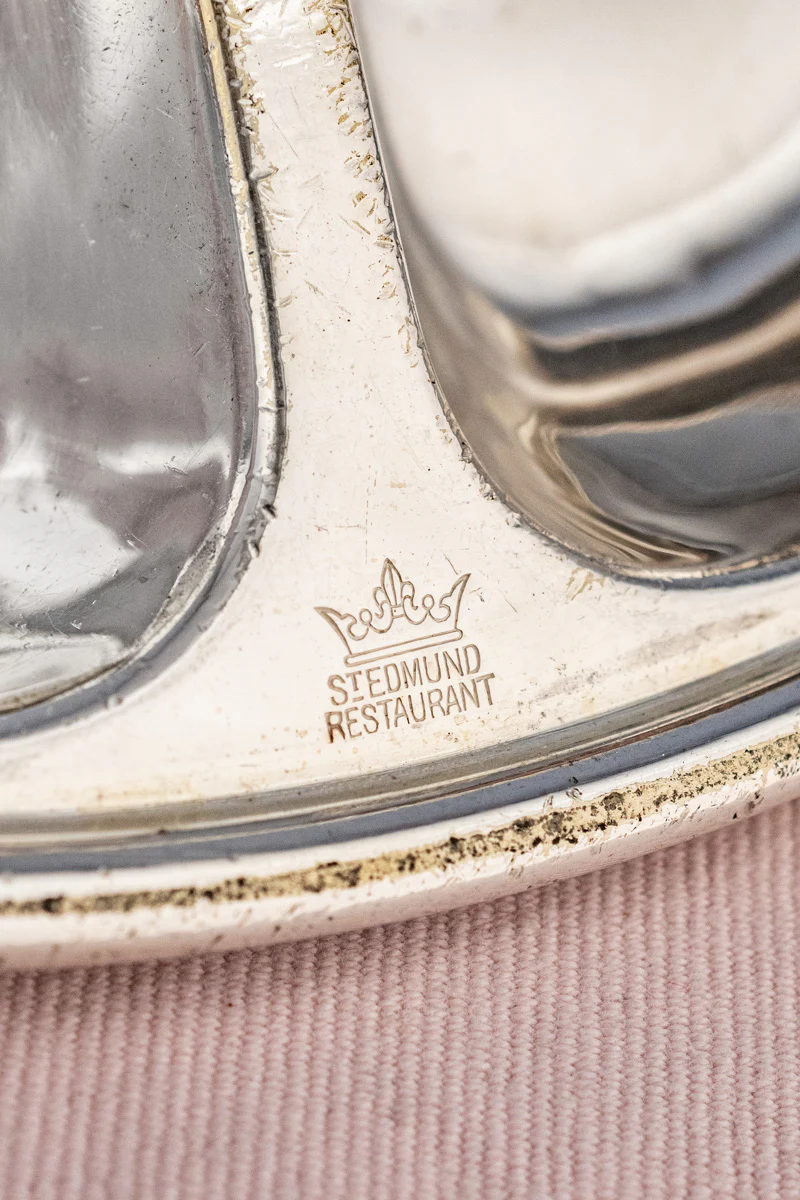Vintage St. Edmund Restaurant Covered Silverplate Dish - Image 9
